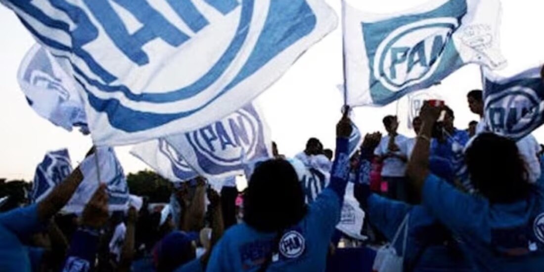 Militantes de panistas.