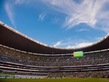 El Estadio Azteca, en un partido de la Liga MX