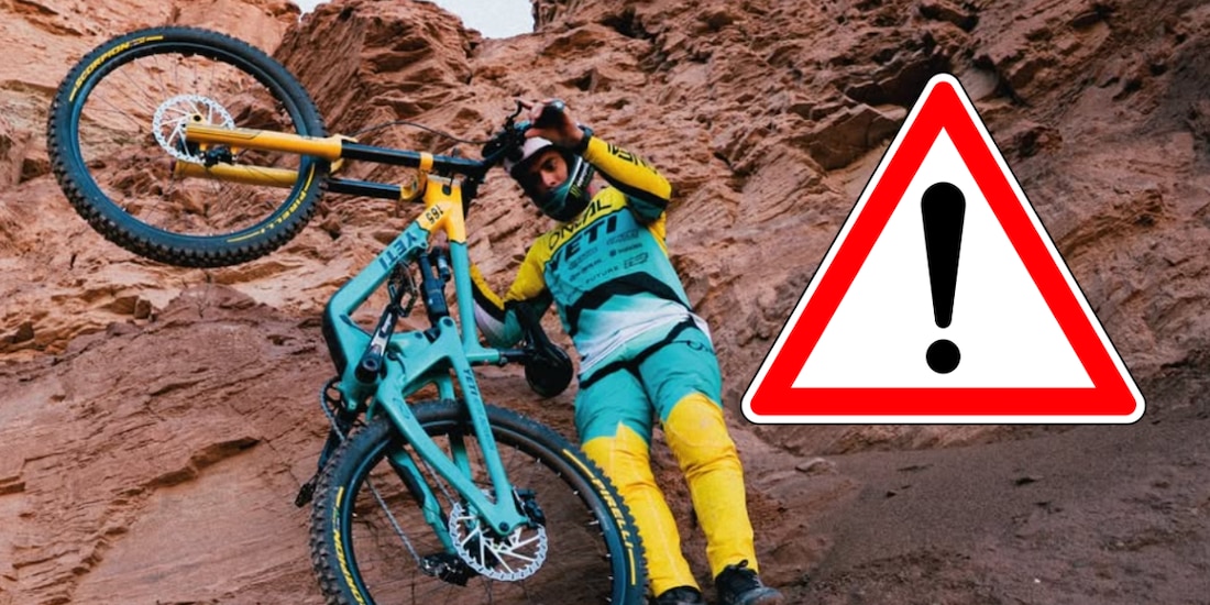 Un ciclista quedó parapléjico después de sufrir un brutal accidente.