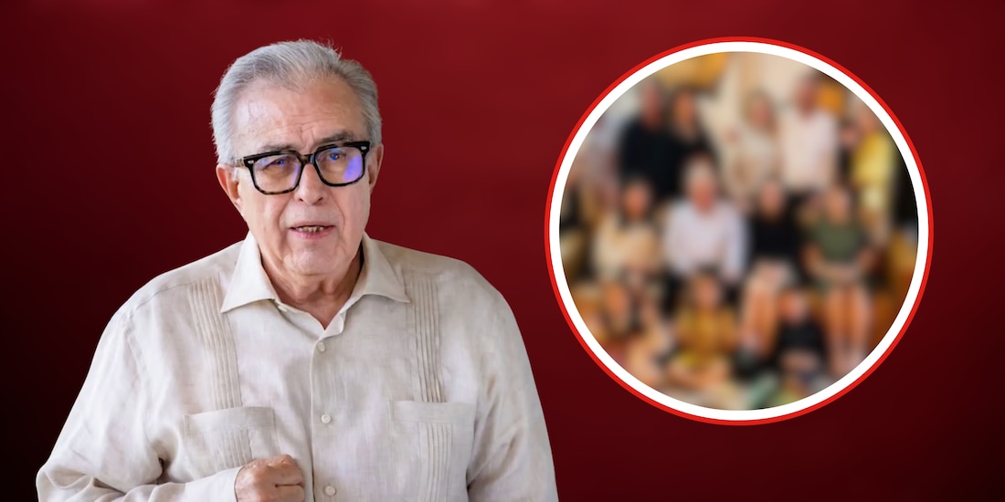 ¿Quién es la familia de Rubén Rocha Moya?