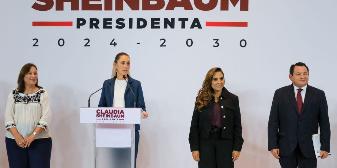 Anuncia Claudia Sheinbaum proyectos estratégicos prioritarios para el sureste.