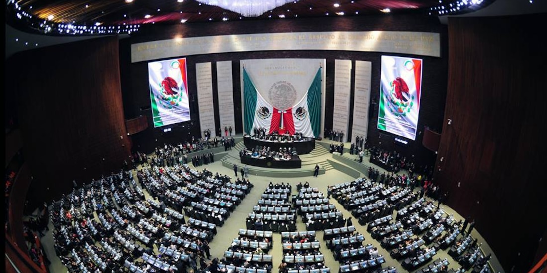 El salón de plenos de la Cámara de Diputados, en foto de archivo.