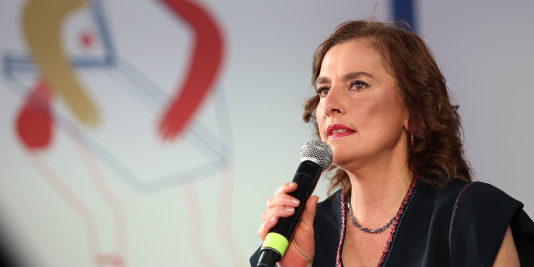 La escritora Beatriz Gutiérrez Müller, en una fotografía ilustrativa.