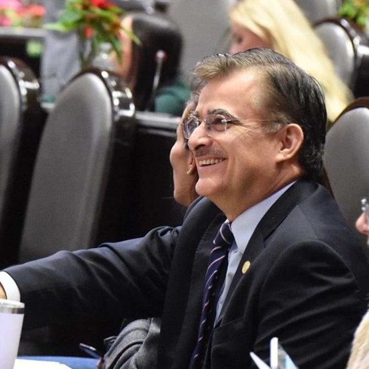 El diputado Tonatiuh Bravo.