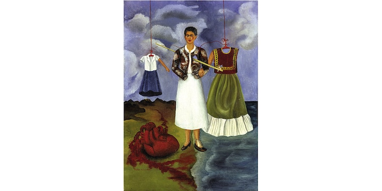 MEMORIA, el corazón, 1937, de Frida Kahlo.