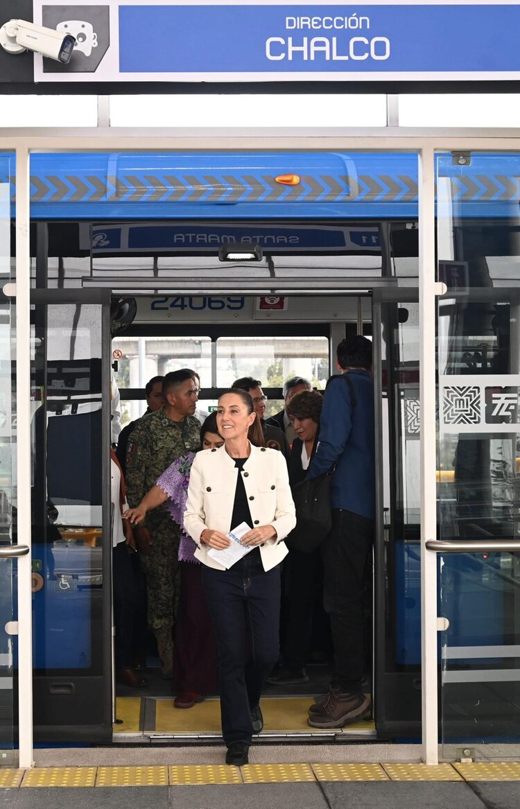 En la fotografía, la Presidenta Claudia Sheinbaum.