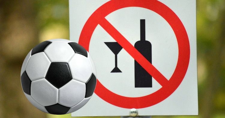 Ley Seca durante partido del México vs Chequia