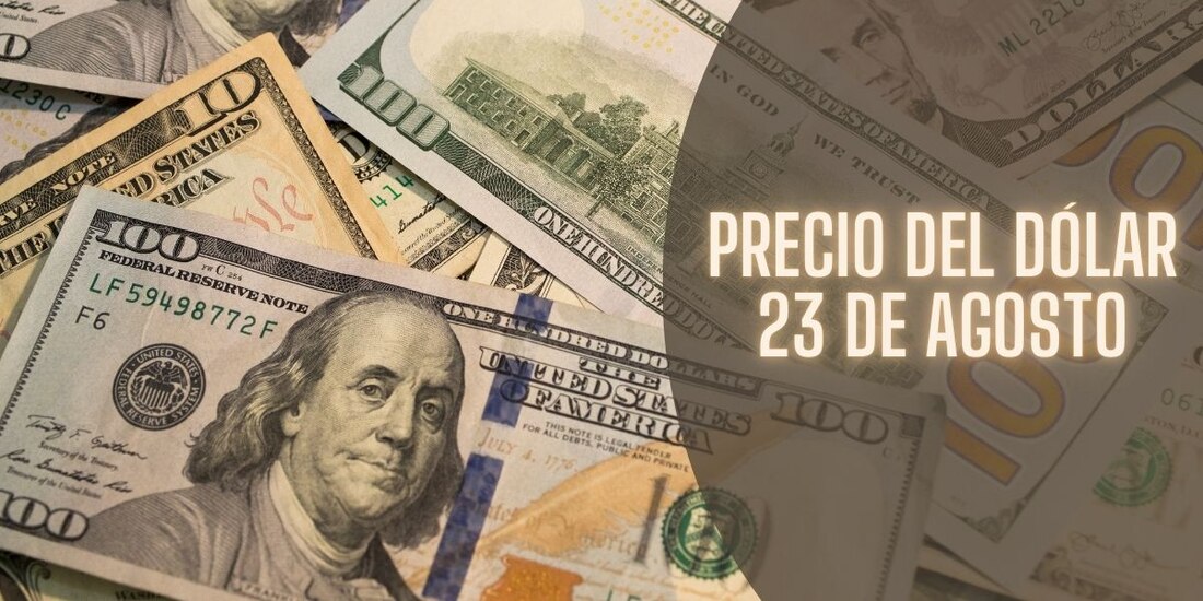 Este es el precio del dólar hoy viernes 23 de agosto de 2024.