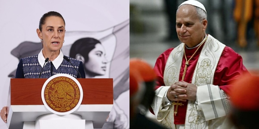 Sheinbaum recupera mensaje del Papa León XIV