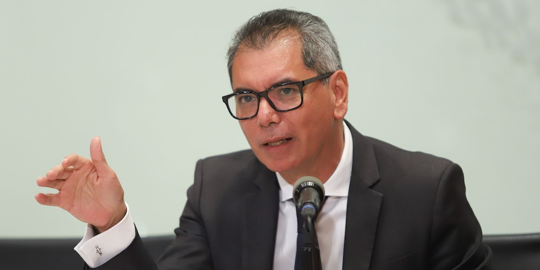 El secretario de Hacienda y Crédito Público, Edgar Amador Zamora, en una fotografía ilustrativa.