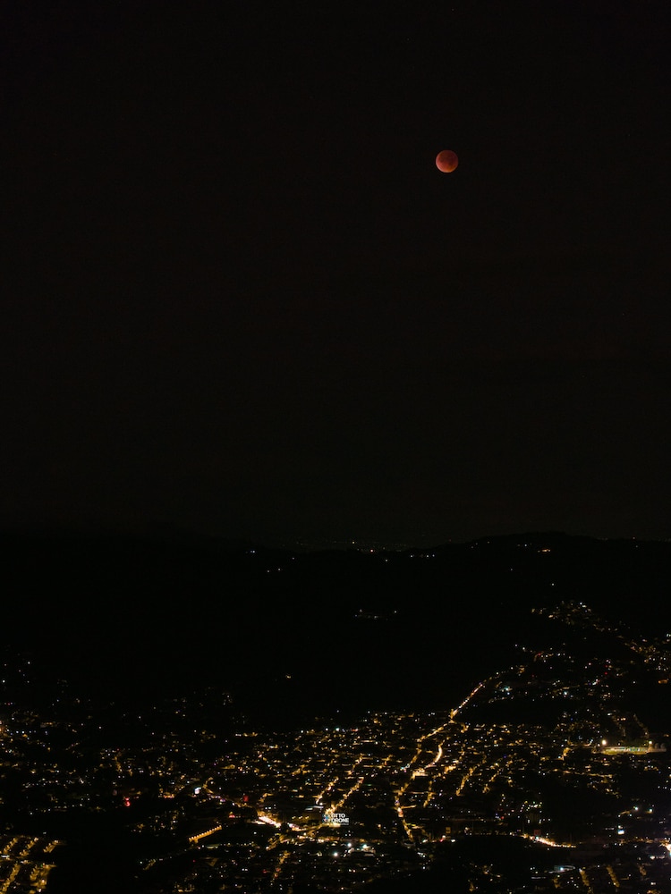 Luna de Sangre del 3 de marzo del 2026 desde la Ciudad de Guatemala