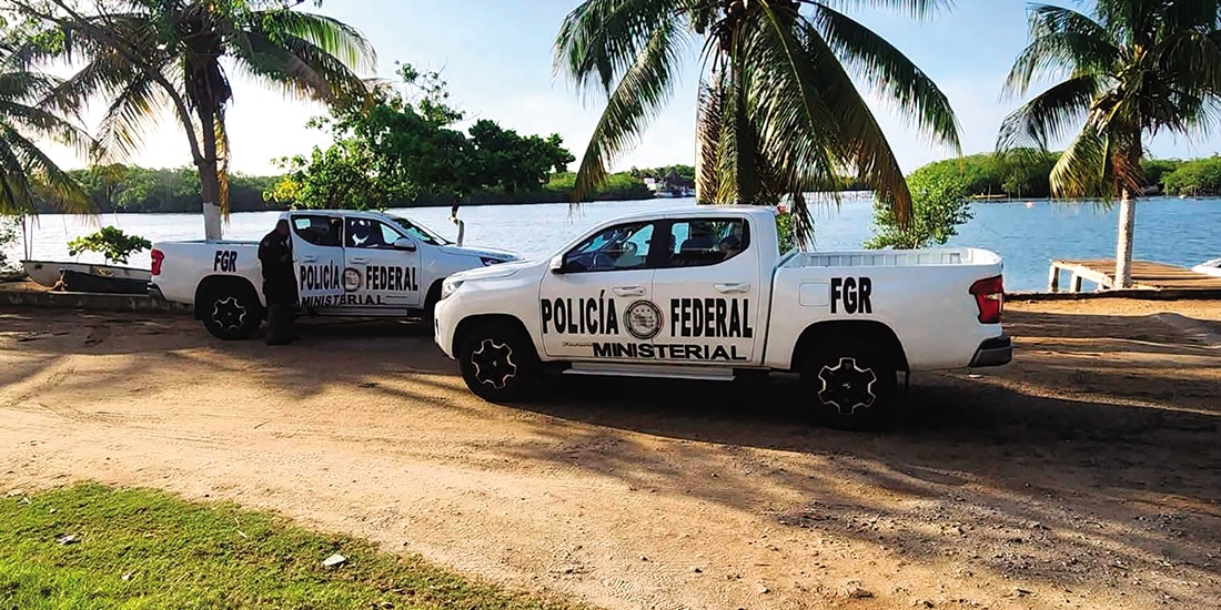 ASPECTO DEL DISPOSITIVO para la búsqueda del munícipe, quien no fue localizado