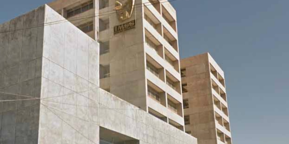 Fachada del Hospital General de Zona 35 en Ciudad Juárez, Chihuahua.