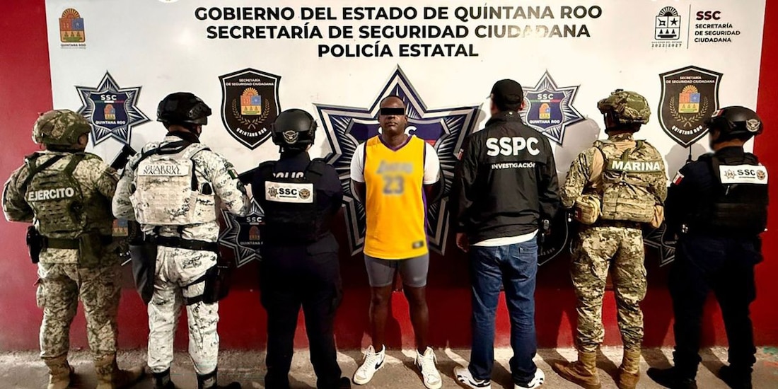 Capturan en Quintana Roo a ciudadano cubano buscado por EU