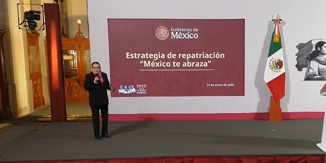 La titular de Segob participó en la Mañanera del Pueblo.