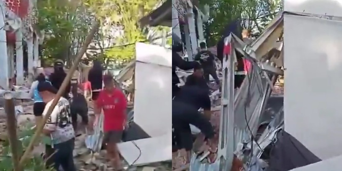 Terremoto magnitud 7.4 sacude a Indonesia.