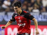 Gilberto Mora en el duelo entre Xolos y Pumas en la Liga MX