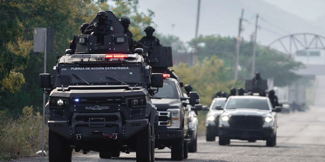 LA POLICÍA estatal reforzó ayer su presencia en el territorio juchiteco.