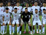 Futbolistas de la selección de Irán antes de un juego eliminatorio rumbo al Mundial 2026.