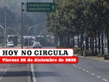 Te decimos cómo aplica el Hoy No Circula este viernes 26 de diciembre de 2025 en la Ciudad de México y el Estado de México.