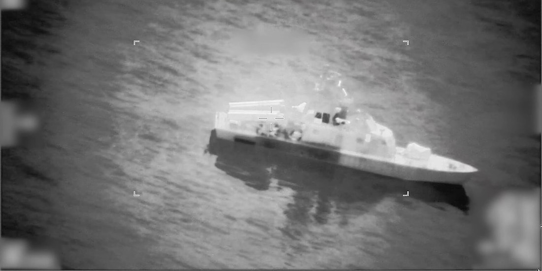 Estados Unidos dice que destruyó 16 buques minadores iraníes cerca del estrecho de Ormuz, el 10 de marzo de 2026.