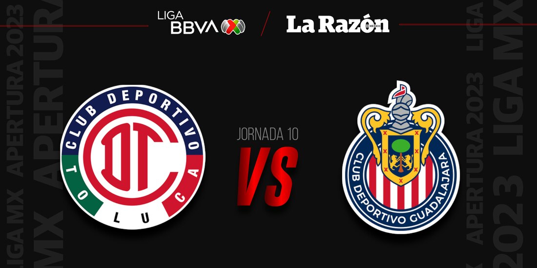 Toluca recibe a unas dolidas Chivas en el cierre de la Jornada 10.