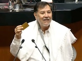 El senador Gerardo Fernández Noroña