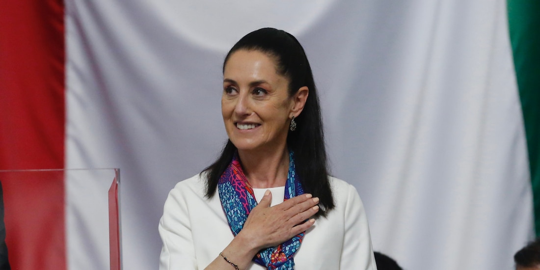 La Jefa de Gobierno acudió a Guererro al Tianguis Turístico.