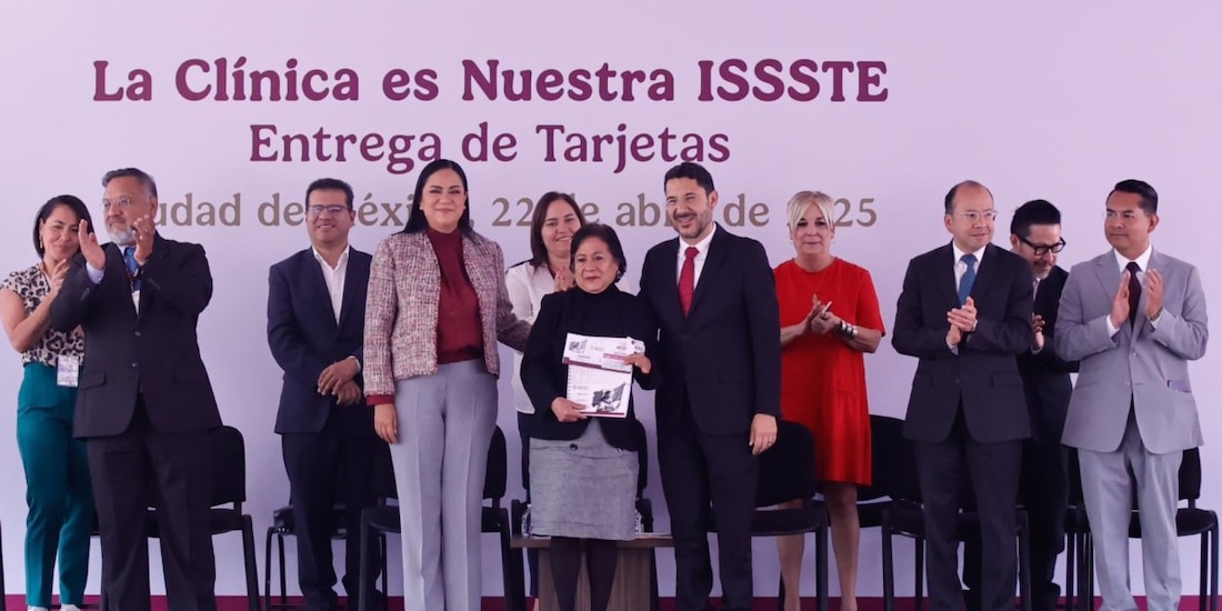 ISSSTE y Secretaría de Bienestar entregan recursos de ‘La Clínica es Nuestra’.