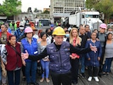 Alcalde de Coyoacán Giovani Gutiérrez Aguilar comienza trabajos de reencarpetamiento