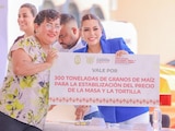 Evelyn Salgado entrega más de 66 mdp en insumos, apoyos y equipo para impulsar el desarrollo del campo.