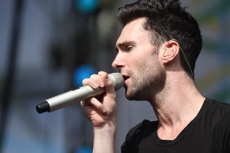 El cantante y actor Adam Levine.