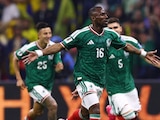 Julián Quiñones celebra su gol en el México vs Ecuador, de los 16vos de final de la Copa del Mundo 2026