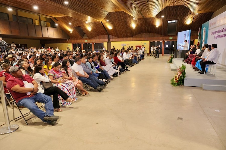 Se llevó a cabo el Congreso de las Comunidades Indígenas y Afromexicanas de Oaxaca.
