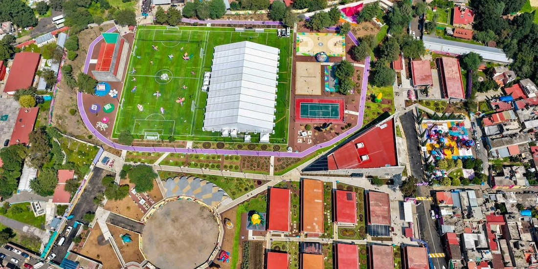 Jefa de Gobierno, Clara Brugada, inauguró la Utopía Centli en la alcaldía Tlalpan.