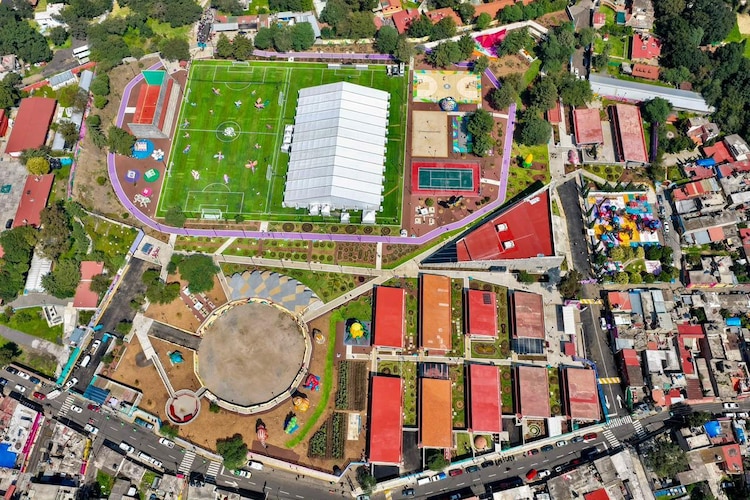 Jefa de Gobierno, Clara Brugada, inauguró la Utopía Centli en la alcaldía Tlalpan.