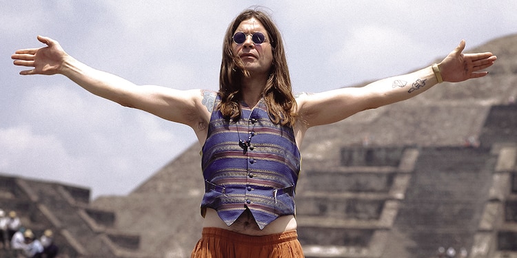 Ozzy Osbourne, Teotihuacán, 1995.