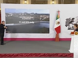 Participación del director general de Conagua en la mañanera de Claudia Sheinbaum Pardo.