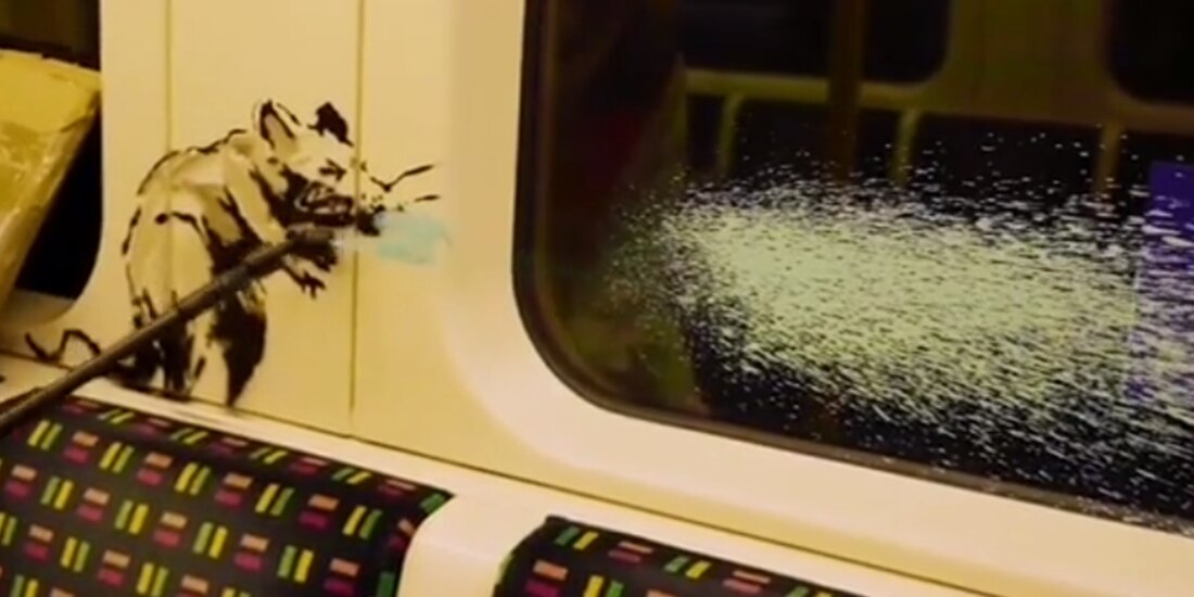 La rata que estornuda creada por el británico.