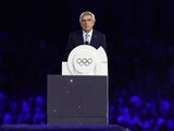 Thomas Bach, presidente del COI, en el cierre de los Juegos Olímpicos de París 2024