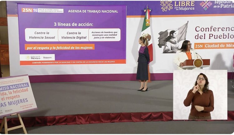 Presentan en la Conferencia del Pueblo acciones permanentes para erradicar la violencia contra las mujeres.