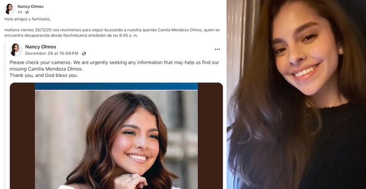 Desaparición de Camila Mendoza Olmos