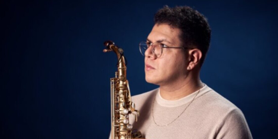 Gerry López, saxofonista, en imagen de archivo.