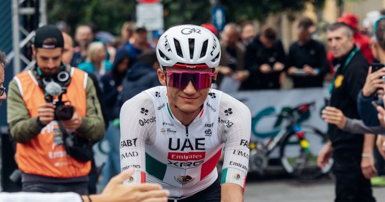 Isaac del Toro concluyó su participación en la temporada con el Giro de Lombardía.