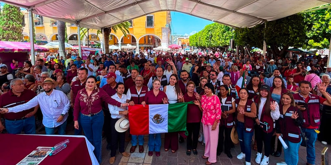 Una Asamblea Informativa de Morena en Jalisco.