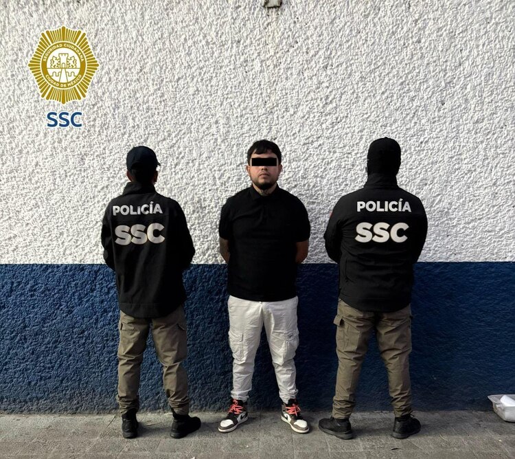 Detienen a Christian Abdiel "N", "El Cabezón", considerado objetivo prioritario por actividades delictivas en CDMX.