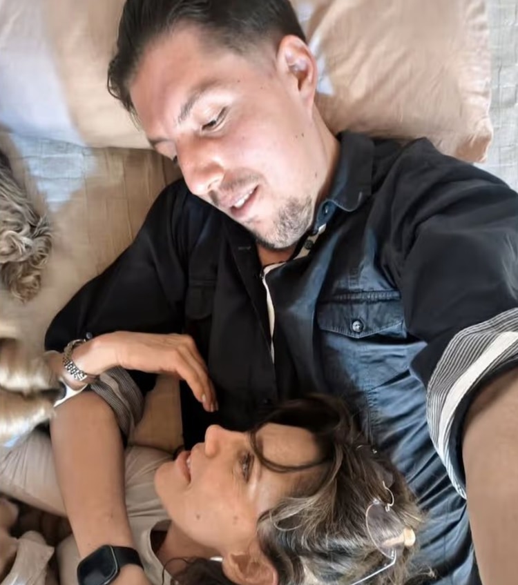 Cynthia Klitbo y su novio Luis Rodríguez
