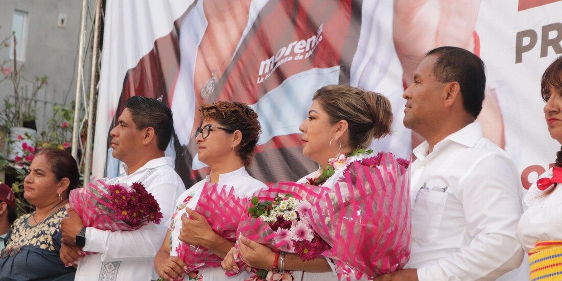La candidata de Morena a la presidencia municipal de Texistepec, Veracruz, en fotografía de archivo.