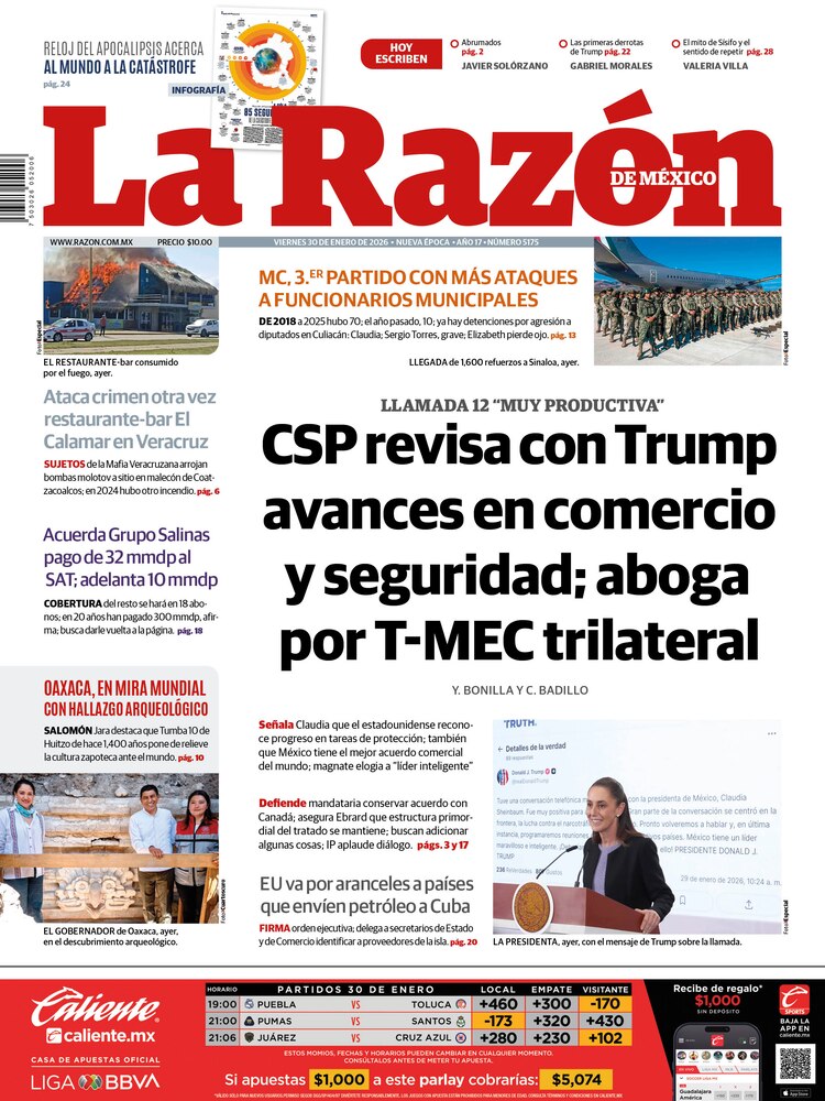 La Razón 30 Enero 2026