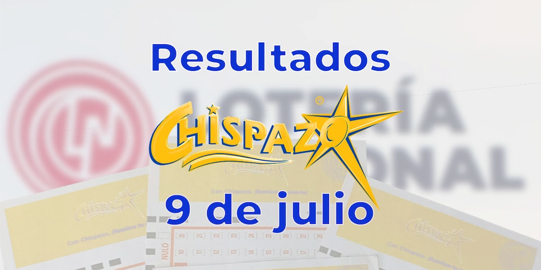 Resultados del Chispazo de hoy 9 de julio del 2025.
